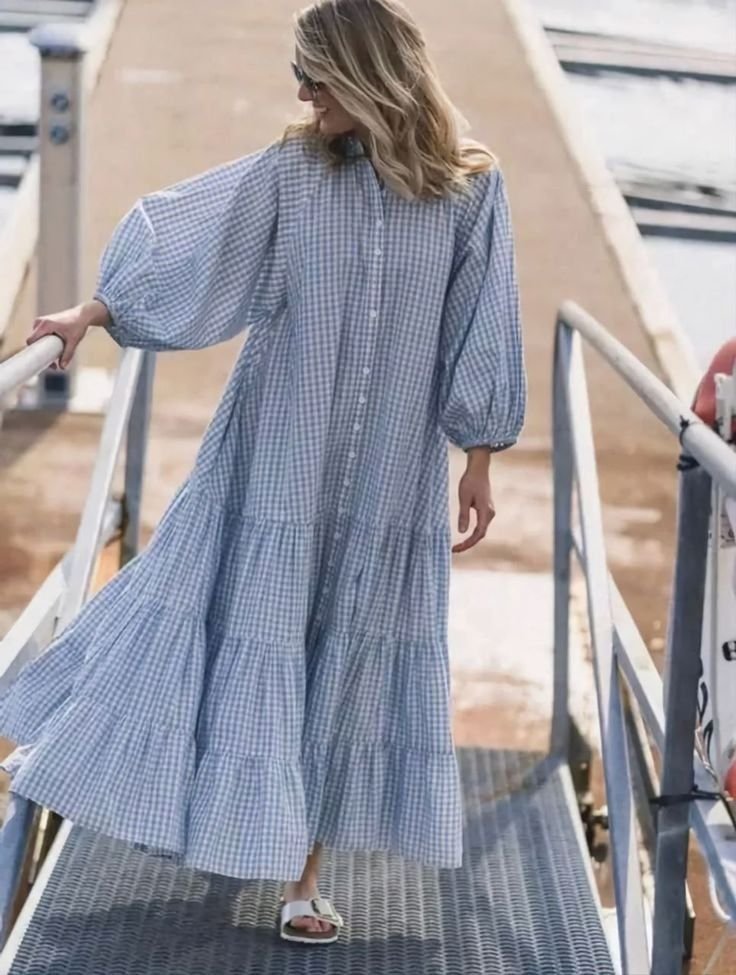 Blue Maxi Dress